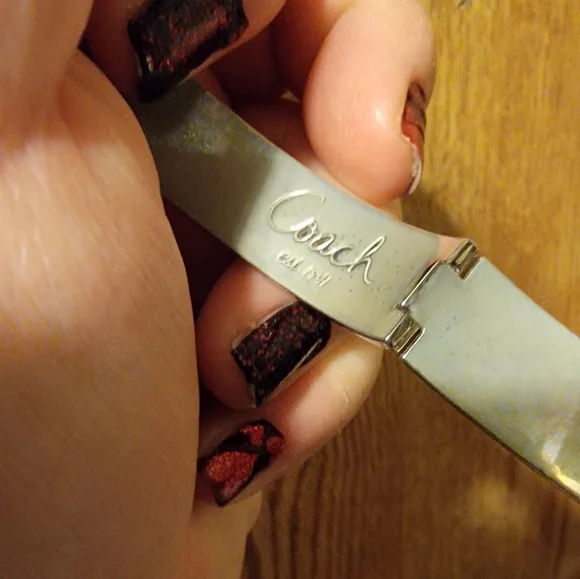 Coach Hinged Bangle Bracelet News without tags! Very colorful and eye catching! - Picture 10 of 11